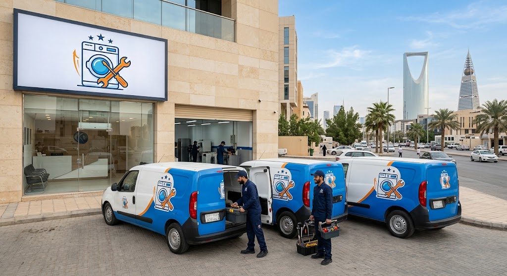 فني متخصص في الأجهزة المنزلية يقدم خدمات احترافية لتلبية طلبات صيانة غسالات حي الرائد الرياض بدقة وكفاءة عالية