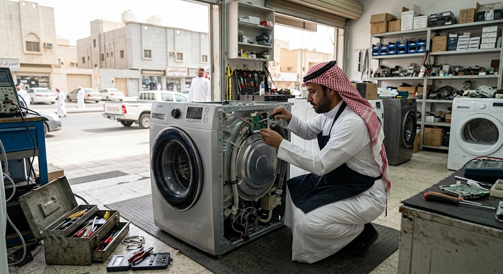 صيانة غسالات حي العليا الرياض